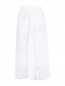 Плиссированная юбка на резинке с вышивкой Ermanno Scervino  –  Общий вид