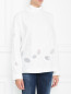 Блуза из хлопка с вышивкой Essentiel Antwerp  –  МодельВерхНиз