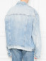 Куртка из хлопка с контрастной подкладкой из искусственного меха Balenciaga  –  L40580 528572 Куртка из хлопка с контрастной подкладой из искуственного меха Balenciaga Модель Верх-Низ1 N347