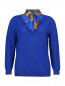 Шерстяной джемпер с вшитой шелковой рубашкой Moschino Boutique  –  Общий вид