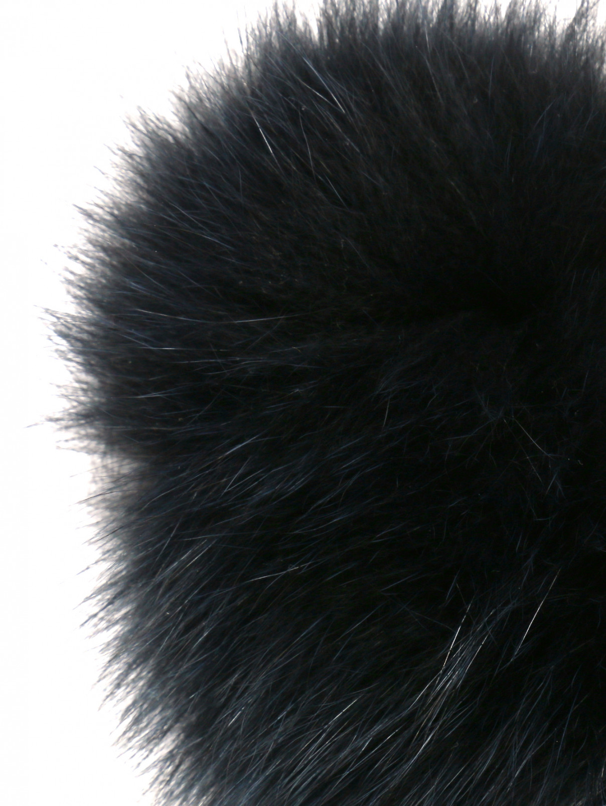 Наушники из меха кролика I Pinco Pallino  –  Деталь1  – Цвет:  Черный