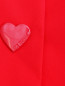 Однотонный плащ на кнопках Moschino Love  –  Деталь1