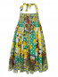 Платье свободного кроя с узором Dolce & Gabbana  –  Обтравка