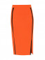Трикотажная юбка с контрастной отделкой Marina Rinaldi  –  Общий вид