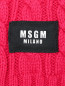 Однотонный шарф из шерсти MSGM  –  Деталь1