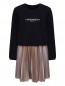 Платье в комплекте с толстовкой Givenchy  –  Общий вид