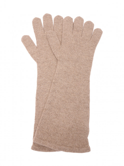 Длинные перчатки из кашемира - Общий вид