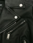 Куртка из кожи с металлической фурнитурой Dsquared2  –  Деталь