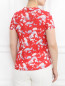 Блуза из хлопка с цветочным узором Marina Sport  –  Модель Верх-Низ1