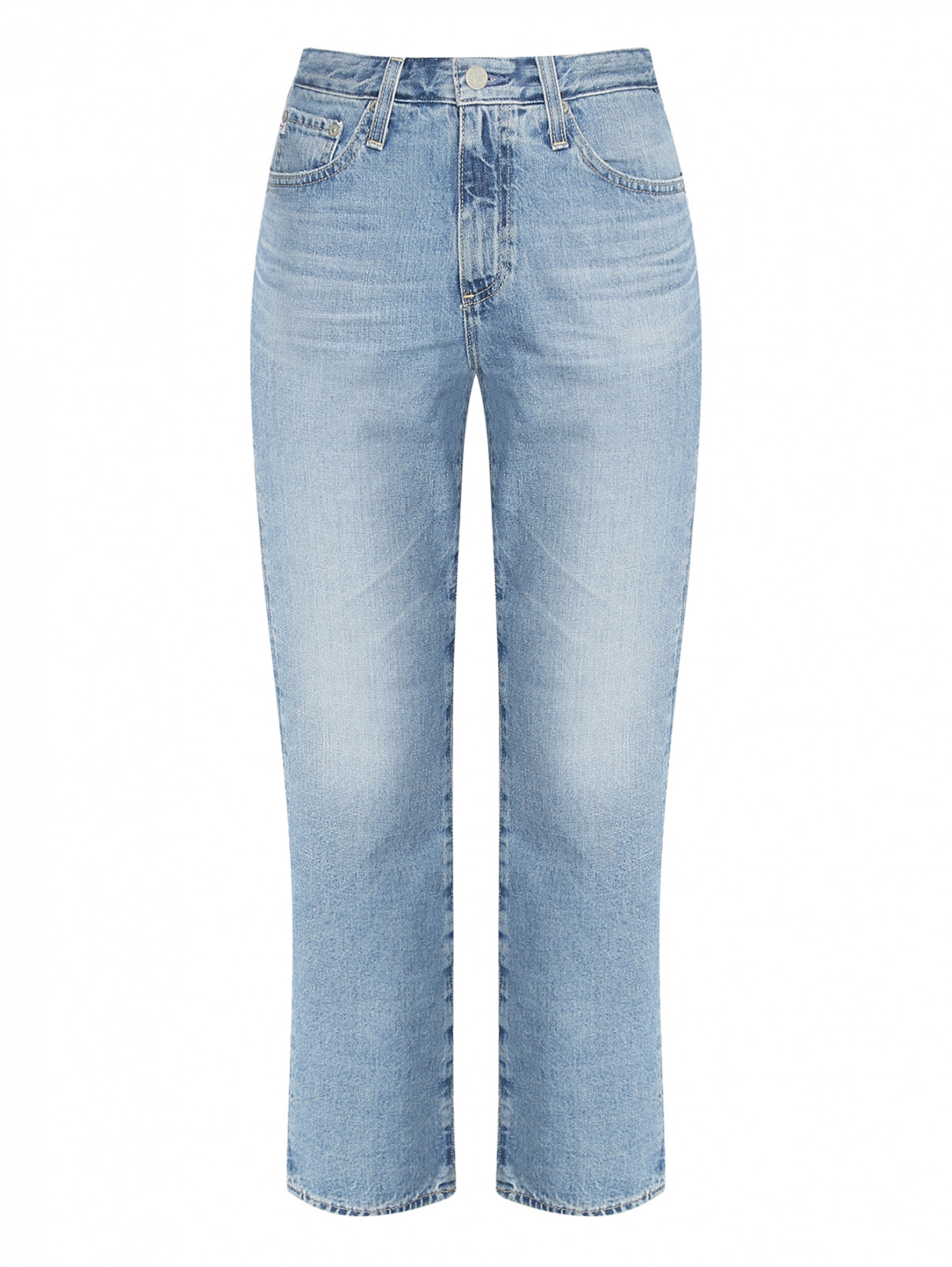 Джинсы из светлого денима AG Jeans  –  Общий вид  – Цвет:  Синий