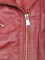 Куртка из кожи с золотой фурнитурой Michael by MK  –  Деталь
