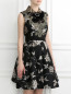 Платье-мини с цветочным узором Antonio Marras  –  Модель Верх-Низ