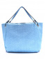 Плетеная сумка с логотипом BLUGIRL BAGS  –  Обтравка2
