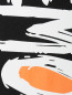 Толстовка из хлопка с капюшоном на молнии Love Moschino  –  Деталь