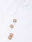 Трикотажная блуза с завязками Marina Rinaldi  –  Деталь1