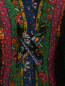 Платье-миди из шелка с узором и кружевной отделкой Philosophy di Lorenzo Serafini  –  Деталь