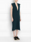 Платье-макси из шерсти крупной вязки Maison Margiela  –  Модель Верх-Низ