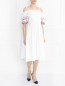 Платье из хлопка с коротким рукавом I'M Isola Marras  –  Модель Общий вид