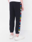 Трикотажные брюки с логотипом Stella McCartney kids  –  МодельВерхНиз1