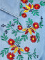Платье-макси из денима декорированное вышивкой BOSCO  –  Деталь