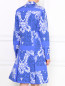 Платье из хлопка с боковыми карманами с узором Etro  –  Модель Верх-Низ1