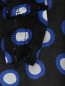 Блуза из хлопка и шелка с узором "горох" Moschino Boutique  –  Деталь