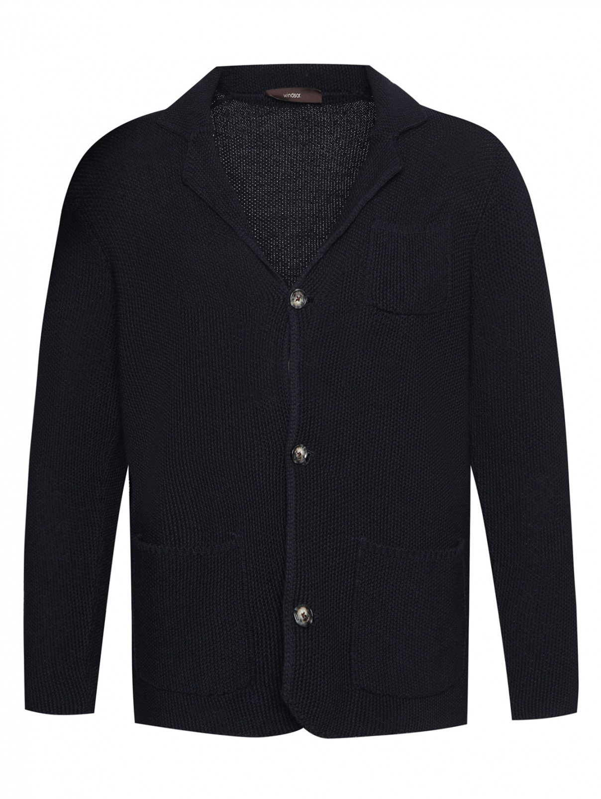 Трикотажный пиджак из смешанного хлопка Windsor  –  Общий вид