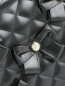 Стеганая сумка из кожи с аппликацией Moschino Boutique  –  Деталь