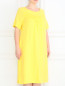 Платье свободного кроя из льна Marina Sport  –  Модель Верх-Низ
