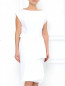 Платье из хлопка с драпировкой Moschino  –  Модель Верх-Низ