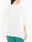 Блуза свободного кроя с кружевной отделкой Persona by Marina Rinaldi  –  МодельВерхНиз1