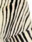 Укороченная шуба из меха норки с узором Yves Salomon  –  Деталь