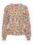 Блуза с цветочным узором Max&Co  –  Общий вид