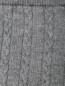 Трикотажная юбка из смешанной шерсти на резинке Marina Rinaldi  –  Деталь1