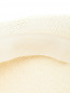 Шляпка из соломы с декоративной сеткой Federica Moretti  –  Деталь1