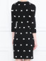 Платье из шерсти с декором Moschino Boutique  –  Модель Верх-Низ1