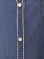 Блуза с накладными карманами и отделкой Marina Sport  –  Деталь
