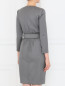 Платье из шерсти на молнии Moschino Boutique  –  Модель Верх-Низ1