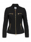 Легкая куртка с контрастными молниями Moschino Cheap&Chic  –  Общий вид
