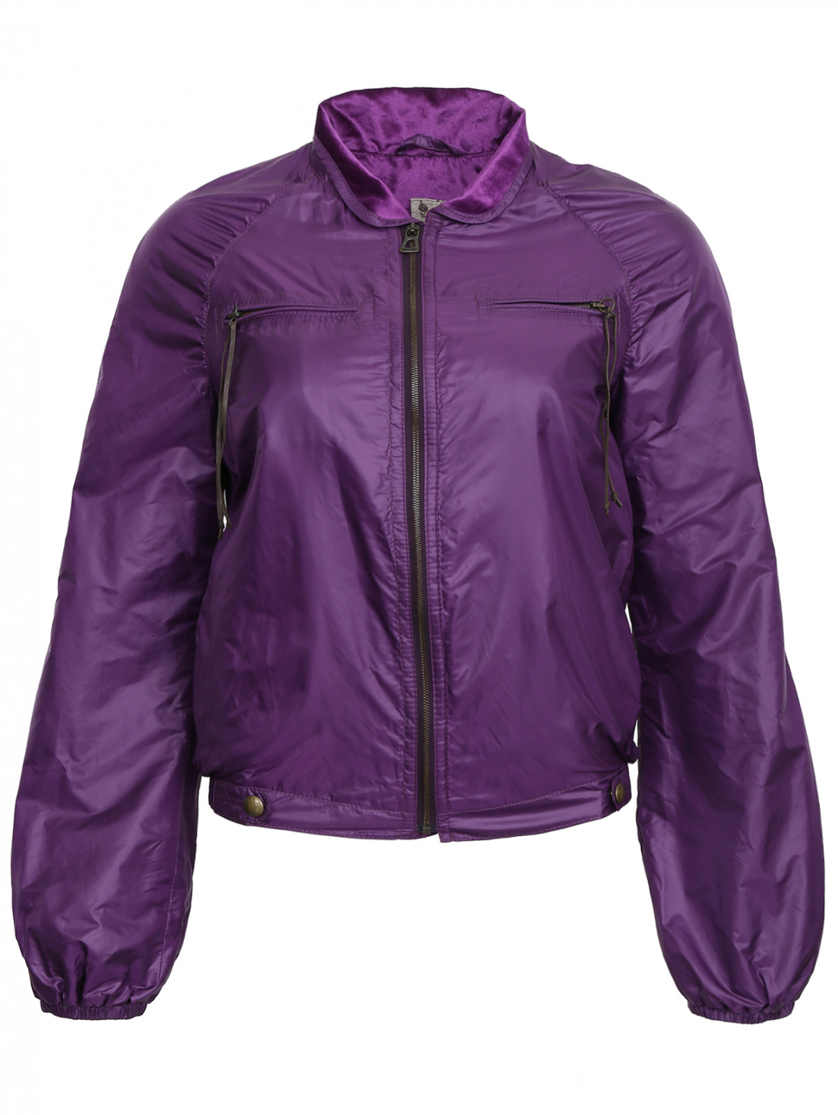 Куртка с карманами Boss  –  Общий вид  – Цвет:  Фиолетовый