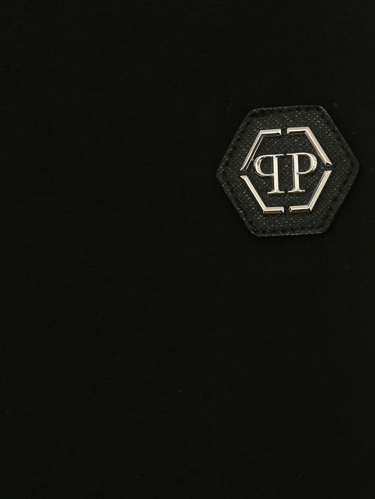Трикотажные брюки с карманами Philipp Plein  –  Деталь1  – Цвет:  Черный