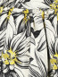 Юбка-мини из смешанного хлопка с цветочным узором Alice+Olivia  –  Деталь