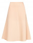 Трикотажная юбка-миди из хлопка Cedric Charlier  –  Общий вид