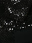 Жакет из шелка свободного кроя декорированный пайетками Moschino Couture  –  Деталь