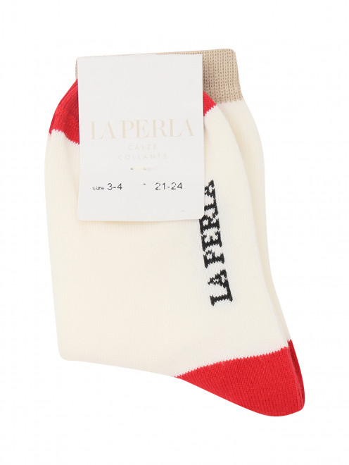 Хлопковые носки с узором La Perla - Общий вид
