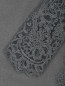 Платье из шерсти и шелка декорированное кружевом Ermanno Scervino  –  Деталь1