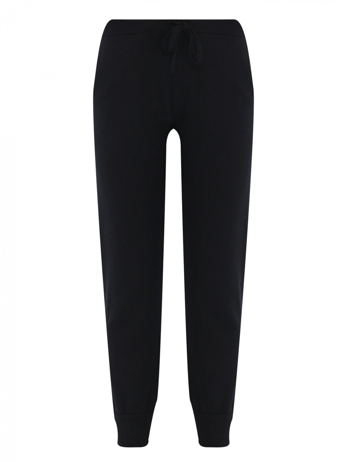 Трикотажные брюки на резинке Dorothee Schumacher  –  Общий вид  – Цвет:  Черный