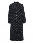 Платье-рубашка с контрастным узором Persona by Marina Rinaldi  –  Общий вид