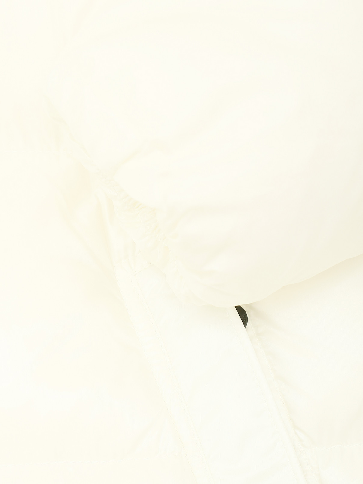 Пуховик на молнии с карманами Duvetica  –  Деталь1  – Цвет:  Белый