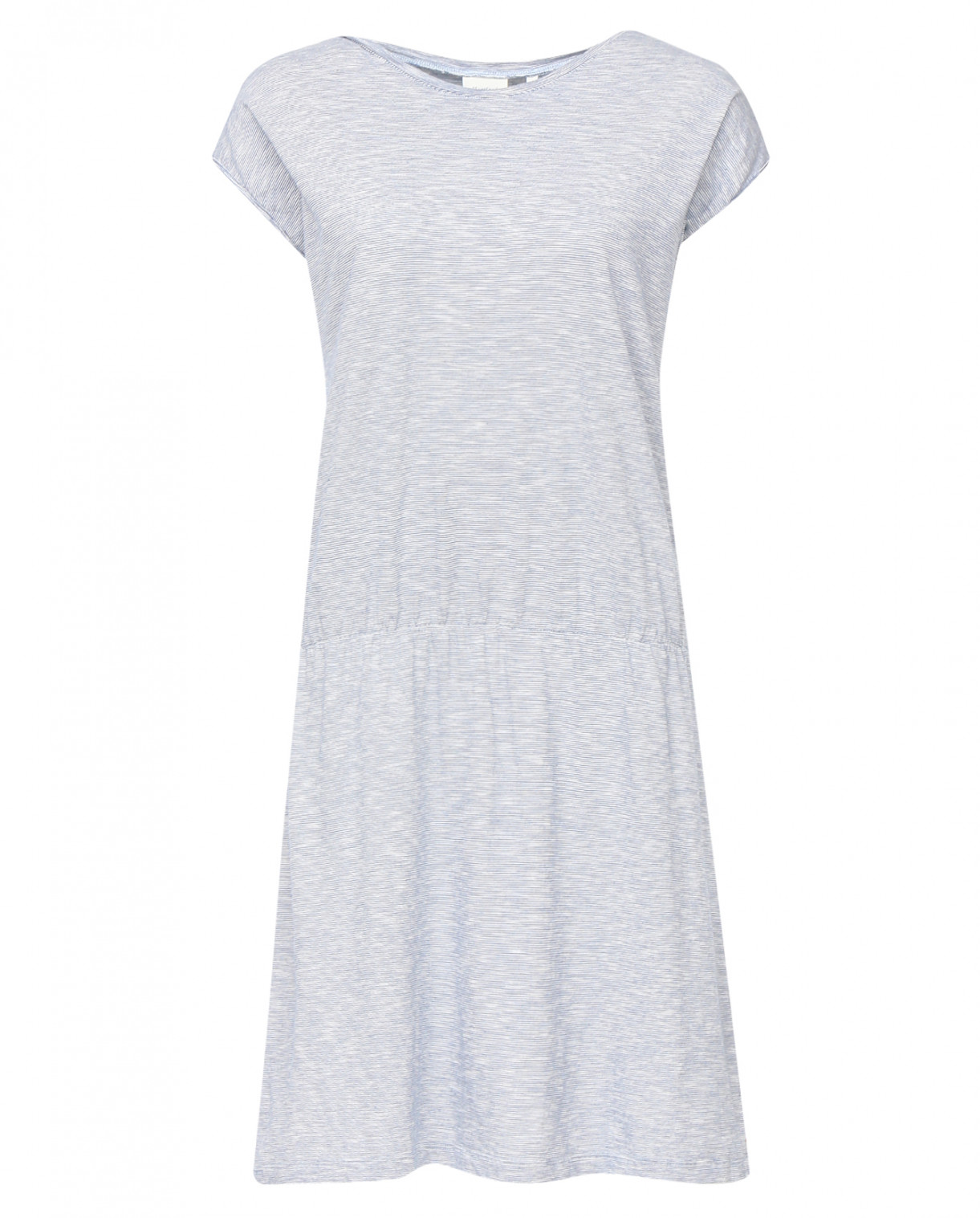 Платье из хлопка с короткими рукавами Hartford  –  Общий вид  – Цвет:  Узор